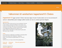 Tablet Screenshot of hagastrand10.se